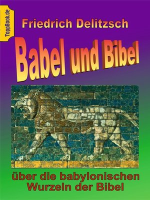 cover image of Babel und Bibel